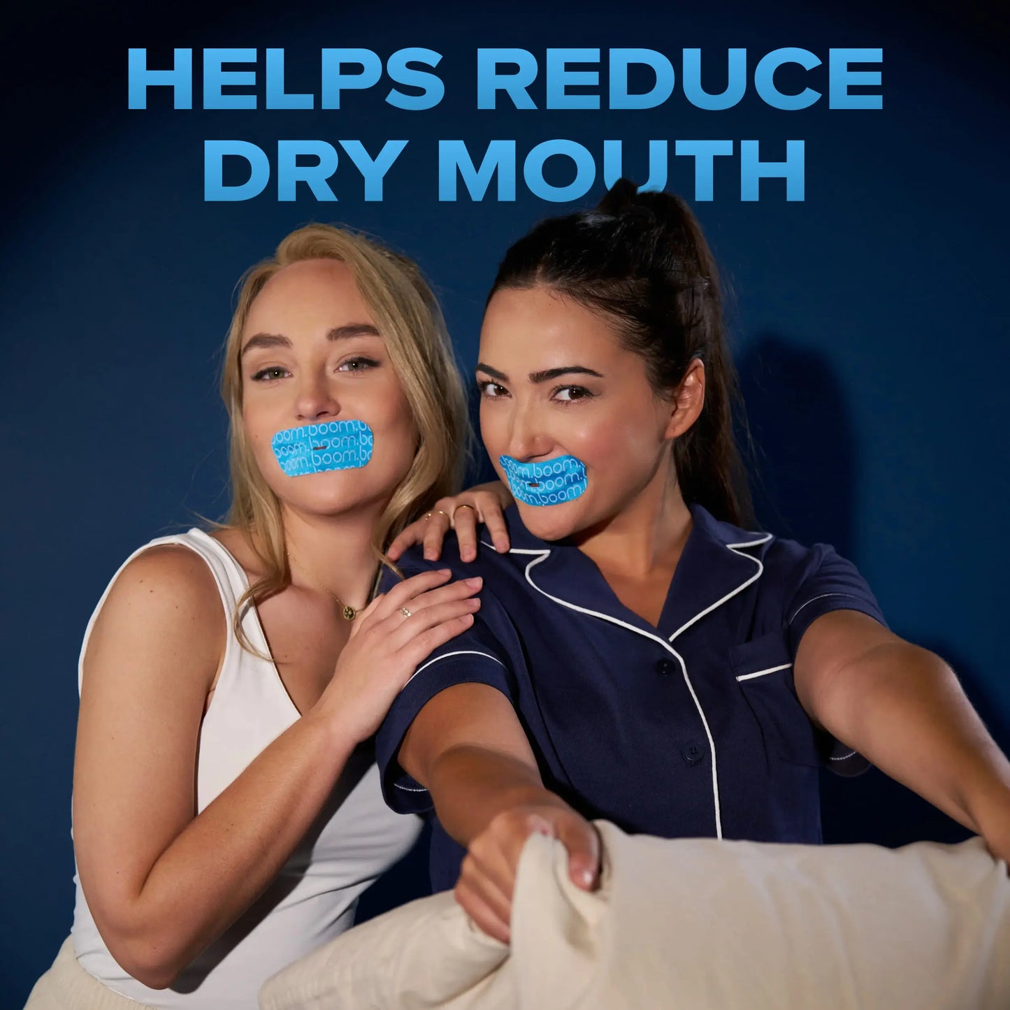 [NEW] BoomBoom Mouth Tape: Breathe Better, Sleep Better | Encourages Nasal Breathing | Flexible Fabric for All-Night Comfort | Skin-Friendly Adhesive | Clinically Tested. Non-Toxic. PFAs Free. | Wake Up Restored | Subscribe and Save