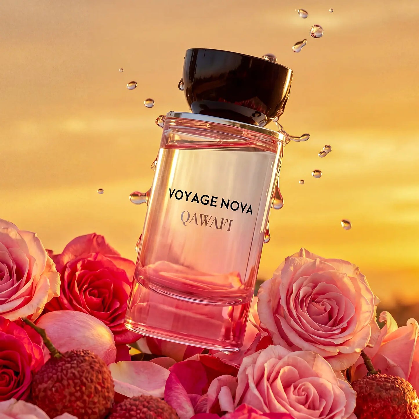 Voyage Nova | Rosey Fruity Floral | Extrait De Parfum 50ml | Long Lasting Luxury Fragrance | Daily women's perfume rose vibrant for women Summervibes Alluring summerwins,summer outifit