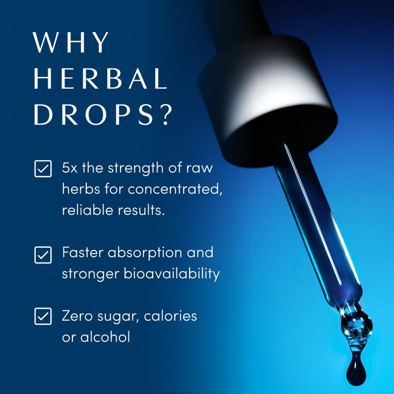 Blue Burn - Metabolic Support Liquid Herbal Drops* | Antioxidant Rich, Alcohol-Free, Clinically-Tested, Certified Gluten-Free, PETA Certified Vegan & Cruelty-Free, Third Party Tested, Plant-Based, Made in the USA